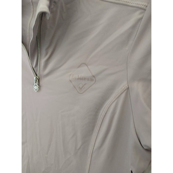 LeMieux Base Layer Shirt 1/4 Zip Musk Polo Equestrian SMALL - Picture 4 of 7